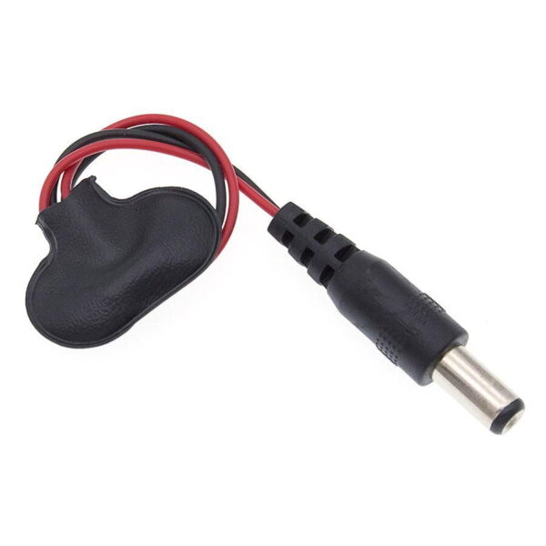 Bağlantı Kablosu 9V Pil - DC Güç için 10 cm - Görsel 3
