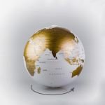 Sihirli Dönen Küre Gold 15 cm