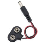 Bağlantı Kablosu 9V Pil - DC Güç için 10 cm