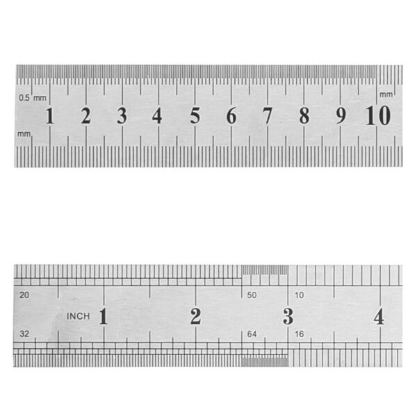 Çelik Cetvel 50 cm - Görsel 2