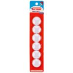 Bigpoint Magnet 30mm (Mıknatıs) Beyaz 6'lı Blister
