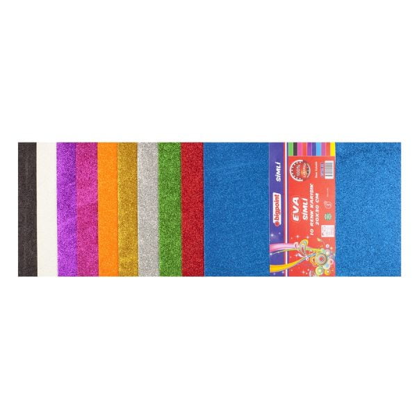 Simli Eva 20x30 cm Karışık 10 Renk - Görsel 2