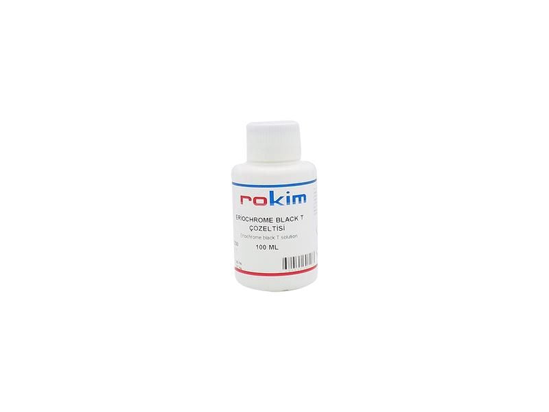 Eriochrome Black T Çözeltisi 100 ml Eriochrome Black T Çözeltisi 100 ml - Görsel 1