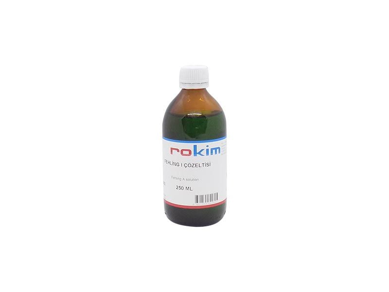 Fehling I Çözeltisi 250 ml Fehling I Çözeltisi 250 ml - Görsel 1