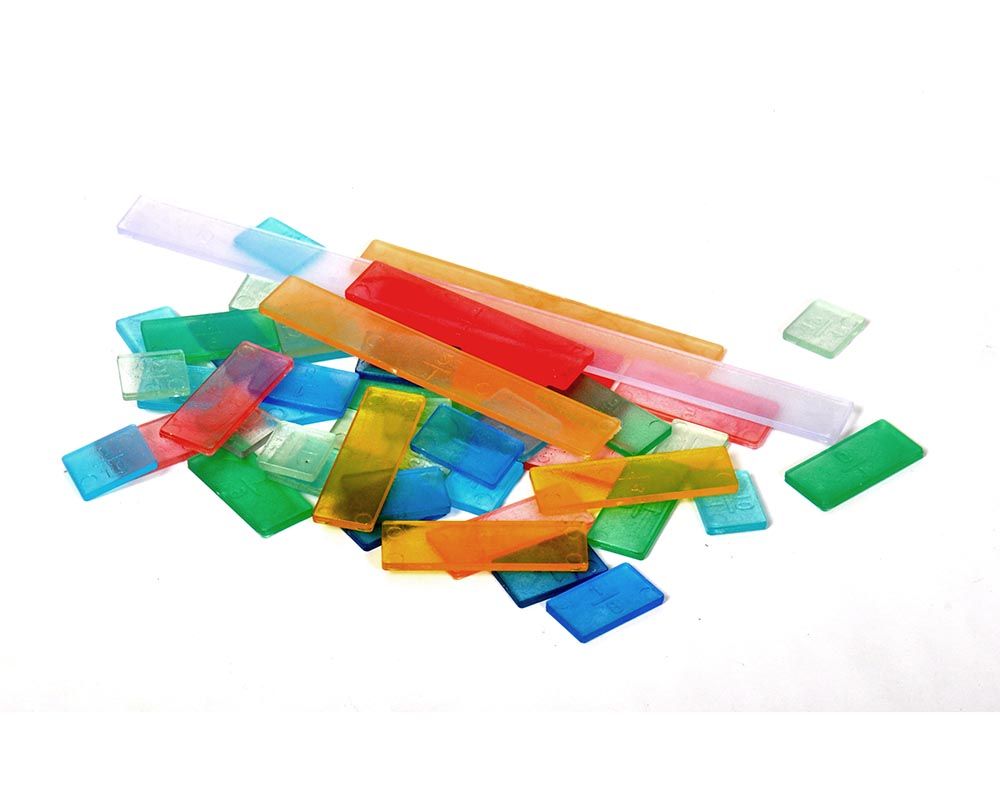 Kesir Takımı Plastik Şerit Halinde Kesir Takımı Plastik Şerit Halinde