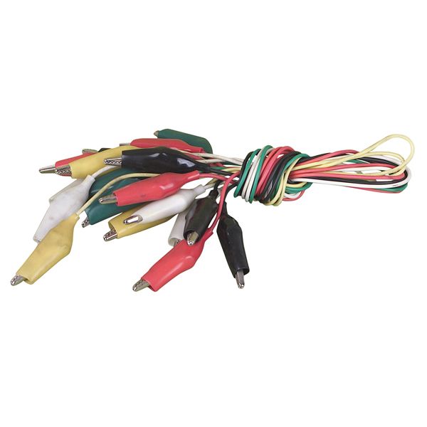 Krokodilli Kablolar (40 cm 7 Adet) Krokodilli Kablolar (40 cm 7 Adet)