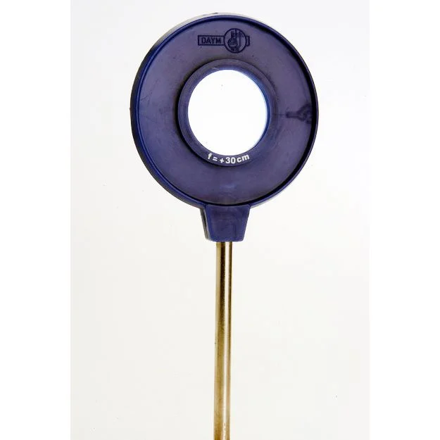 Mercek İnce Kenarlı F=+30 cm Çerçeveli Mercek İnce Kenarlı F=+30 cm Çerçeveli
