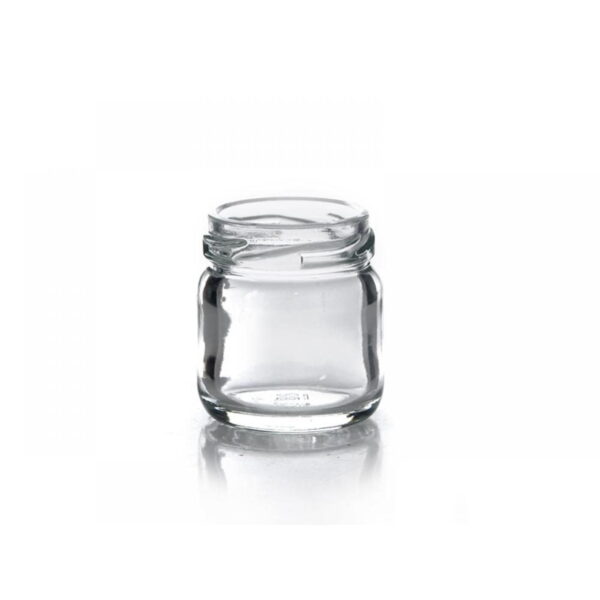 Cam Kavanoz Şeffaf 40 ml - Görsel 2
