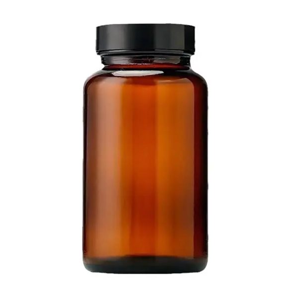Cam Şişe Kahverengi Geniş Ağızlı 150 ml - Görsel 2