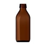 Cam Şişe Kahverengi Dar Ağızlı 150 ml