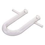 Cam Boru U Şeklinde İki Ucu Çıkış Borulu 18x140 mm