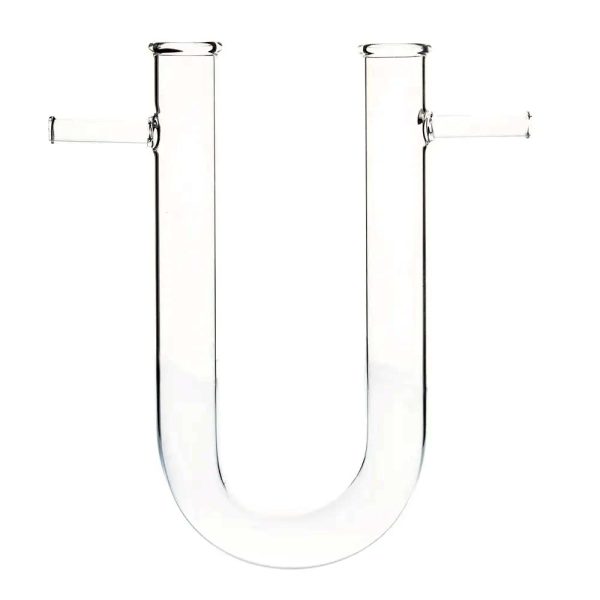 Cam Boru U Şeklinde İki Ucu Çıkış Borulu 18x140 mm - Görsel 2