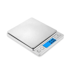 Dijital Hassas Terazi 2 kg Kapasite 0,1 gr Hassasiyet