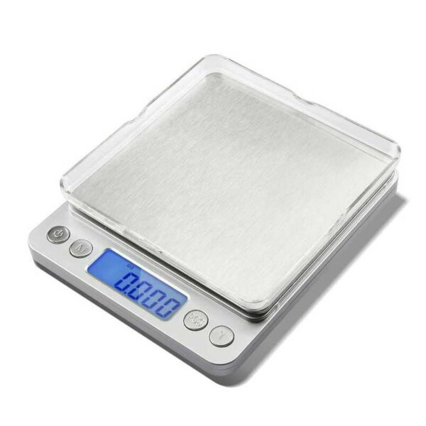 Dijital Hassas Terazi 2 kg Kapasite 0,1 gr Hassasiyet - Görsel 3