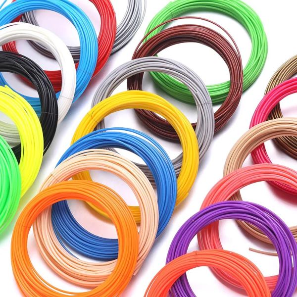 Filament 1,75 mm 3D Kalem için 10 Renk 50 mt - Görsel 2