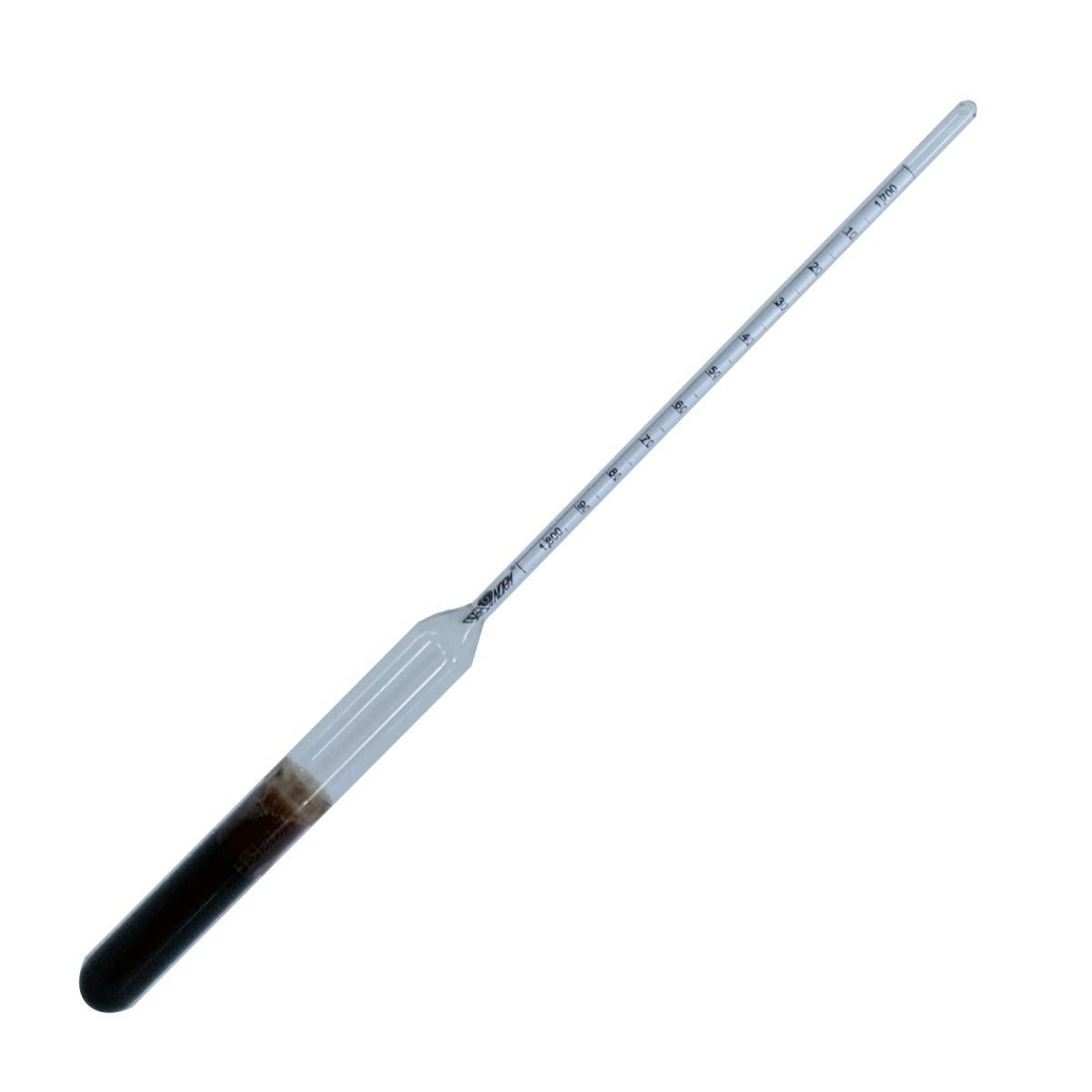 hidrometre-dansimetre-yogunluk-olcer-1700-1800 Hidrometre 1,700-1,800 - Görsel 1