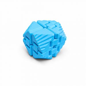 Sonsuzluk Küpü (Infinity Cube) Üçgen Açık Mavi Stres Oyuncağı - Görsel 2