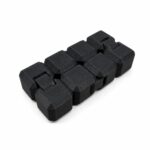Sonsuzluk Küpü (Infinity Cube) Düz Siyah Stres Oyuncağı