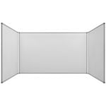 Kapaklı Duvara Monte Laminant Beyaz Yazı Tahtası 120x150 cm