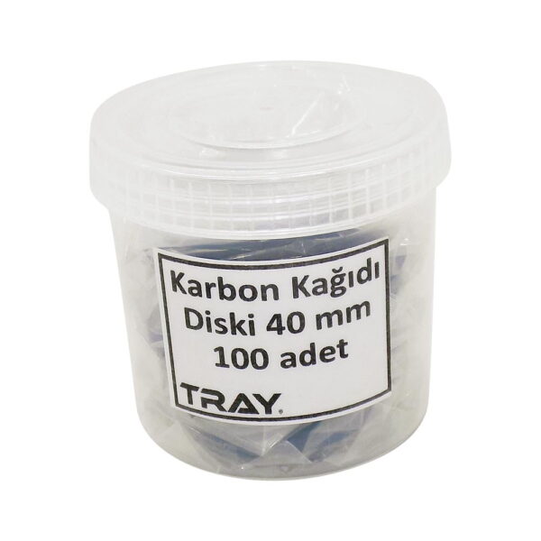 Karbon Kağıdı Diski 40 mm 100 adet - Görsel 3