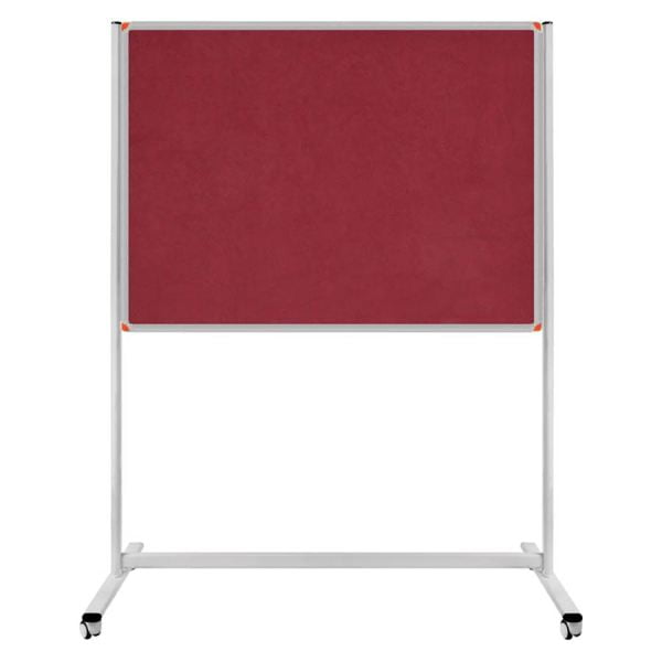 Tekerlek Ayaklı Kumaş Kaplı Pano 120x200 cm - Görsel 2