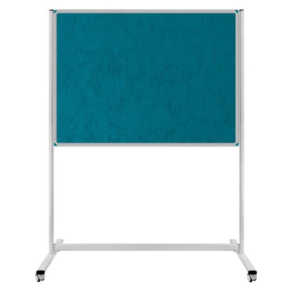 Tekerlek Ayaklı Kumaş Kaplı Pano 120x200 cm - Görsel 3