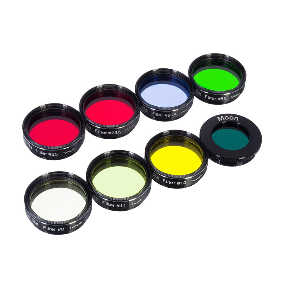 levenhuk-f8-filters-set_01 Güneş Sistemi Filtre Seti F8 - Görsel 1