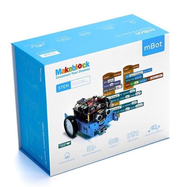 MakeBlock mBot Bluetooth Kiti v1.1 - Mavi - Görsel 5