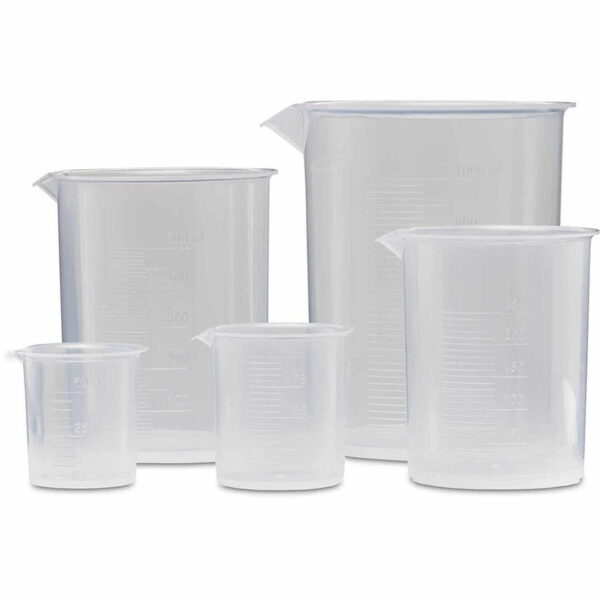 Beher Plastik Kabartma Taksimatlı 2000 ml - Görsel 2