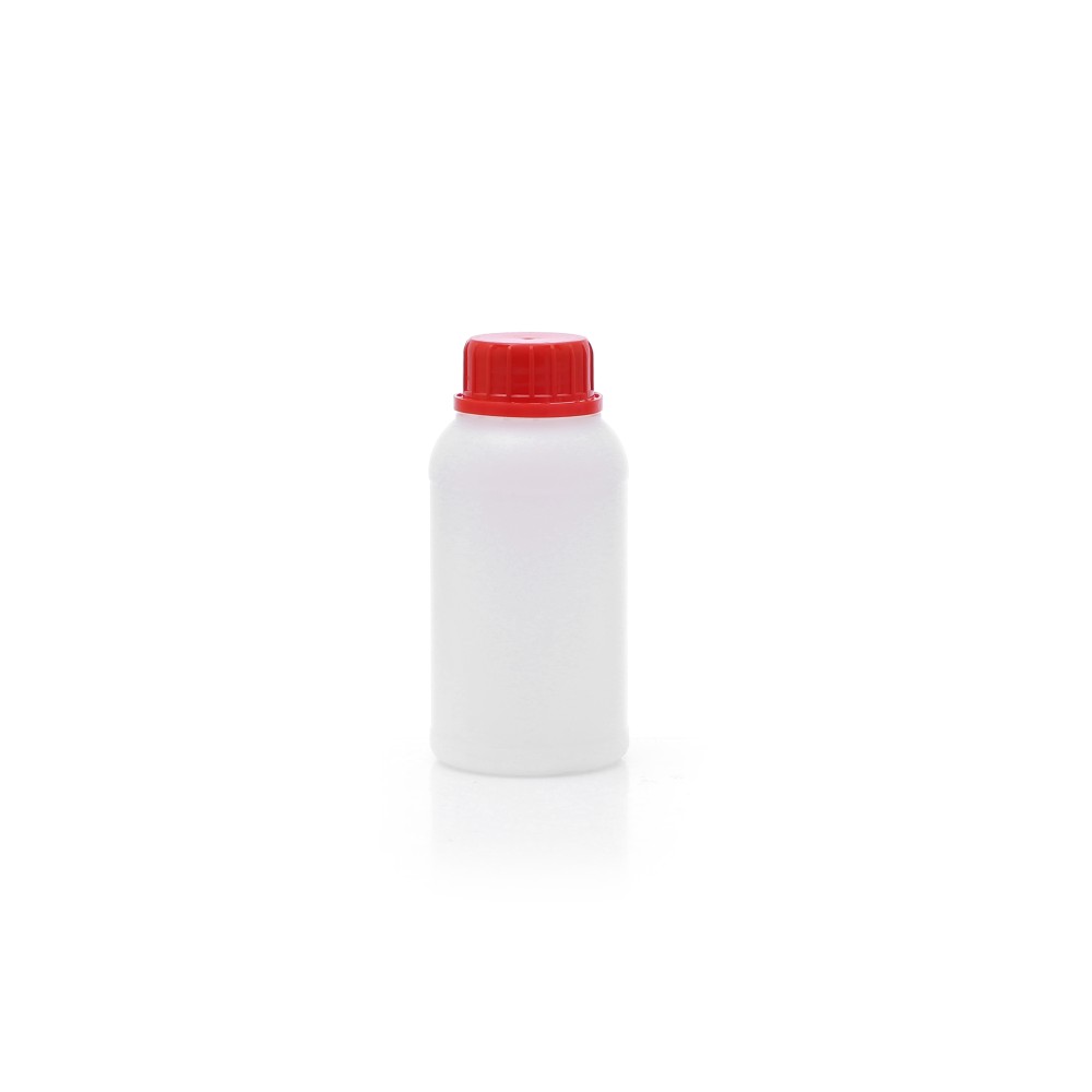 plastik-sise-pe-250-ml-kapakli Plastik Şişe Dar Ağızlı 250 ml - Görsel 1