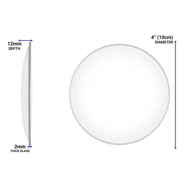 Saat Camı 100 mm - Görsel 2
