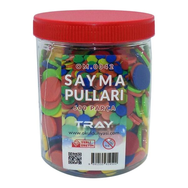 Sayma Pulları Dairesel 600 Parça - Görsel 2