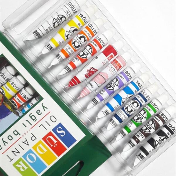 Yağlı Boya Takımı 12 Renk 8,5 ml Tüp - Görsel 2
