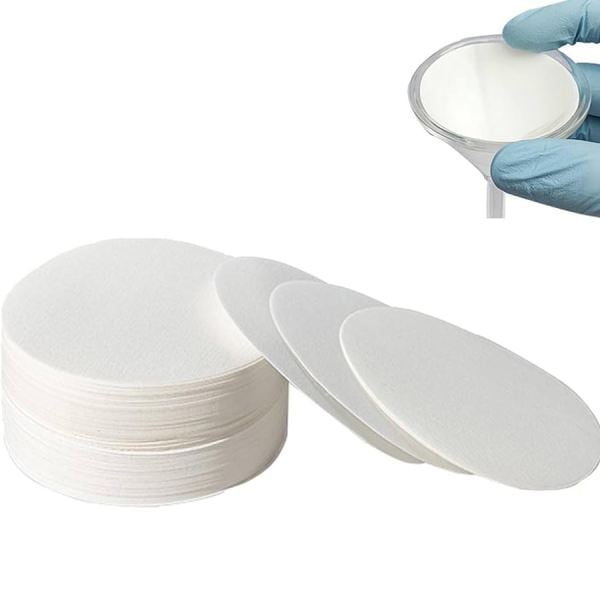 Süzgeç Kağıdı 125 mm Beyaz - Görsel 2