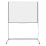 Tekerlek Ayaklı Sabit Beyaz Laminant Yazı Tahtası 120x240 cm