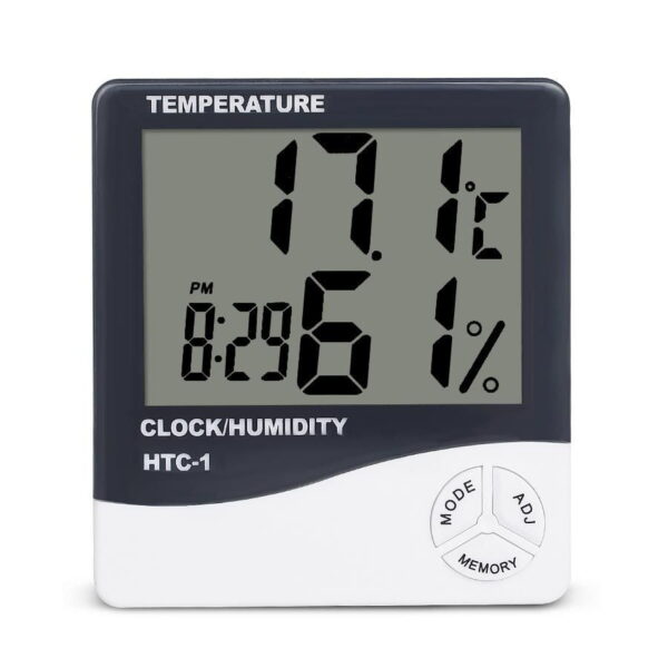 Dijital Duvar Termohigrometresi -10/+50 C - %90 Rh - Görsel 2