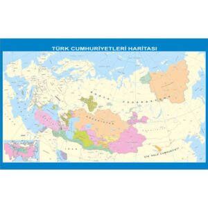 Türkiye Coğrafyası Haritaları Seti 15 Adet 70x100 cm - Görsel 16