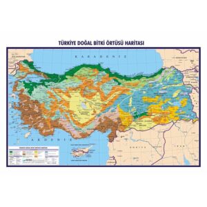 Türkiye Coğrafyası Haritaları Seti 15 Adet 70x100 cm - Görsel 12