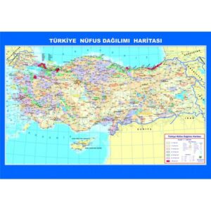 Türkiye Coğrafyası Haritaları Seti 15 Adet 70x100 cm - Görsel 14