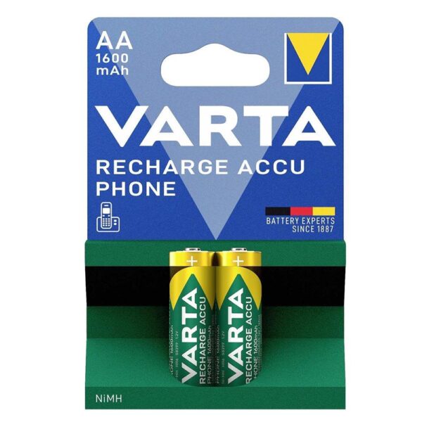 Şarjlı Pil 1600 mAh (AA) 2 Adet - Görsel 2