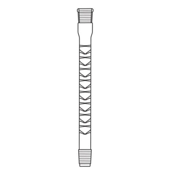 Soğutucu Fraksiyon (Virgeux) Kolonu İki Ucu Şilifli 300 mm - Görsel 2